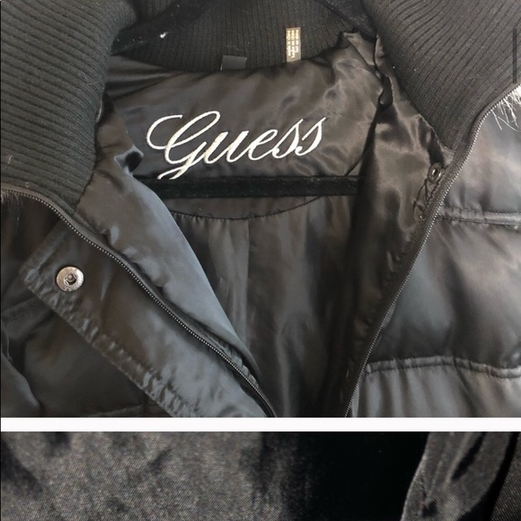 Guess Down Puffer Coat - Picture 5 of 6